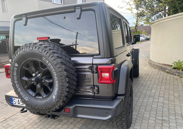 Jeep Wrangler cena 182000 przebieg: 92000, rok produkcji 2021 z Katowice małe 436